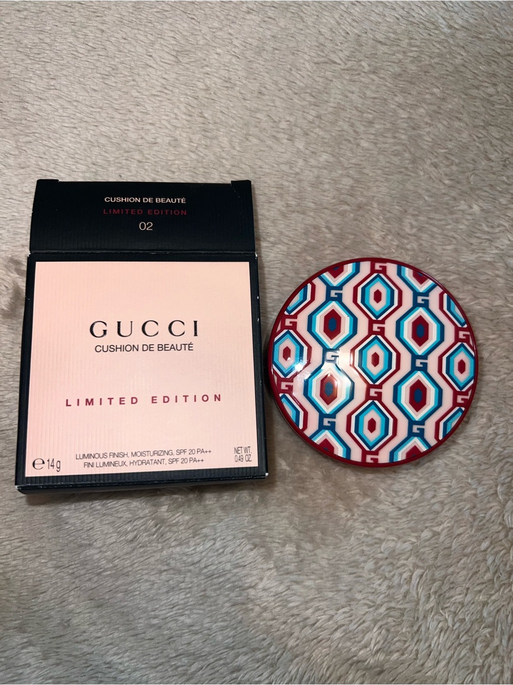 ✅Gucci de Beaute cushion foundation Limited Edition